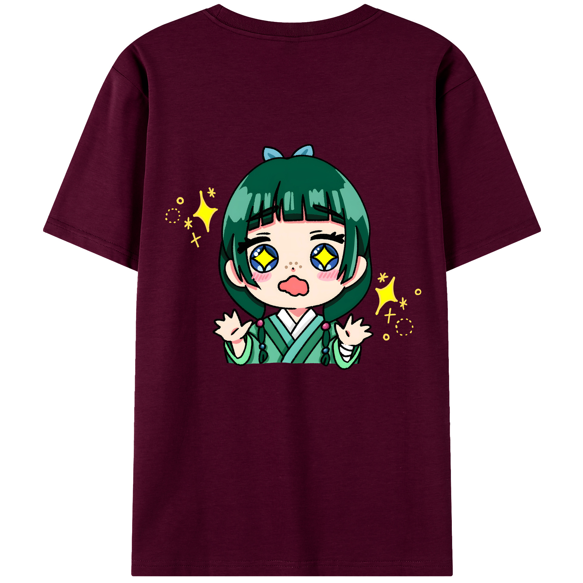 （画像用） 薬屋のひとりごと The Apothecary Diaries レディース半袖Tシャツ(バックプリント)